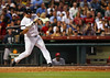 Troy > August 27, 2008 - Ty Wiggington belts a two-run home run in the bottom of the seventh inning. The Houston Astros defeated the Cincinnati Reds 4-1 at Minute Maid Park in Houston.