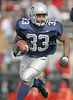 Troy > Lamar Consolidated running back Jacquizz Rodgers rushed for 249 yards and scored five touchdowns as the Mustangs defeated Caney Creek 40-10 in the Division I, Region III-4A finals December 2, 2006.